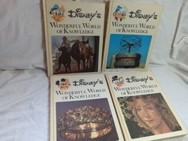 Vintage Disney&#39;s Wonderful Book Of Knowledge 1973 Lot Of 4 - Vol 16-19 - £14.07 GBP
