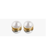 Pearl (Faux Pearl)  Lymphatic Magnetic Compression Stud Earrings - 1 pair - £7.06 GBP