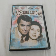 His Girl Friday 1940 DVD 2003 Cary Grant Rosalind Russell Ralph Bellamy Comedy - £5.42 GBP