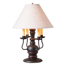 Cedar Creek Lamp in Sturbridge Black with Shade - £340.01 GBP