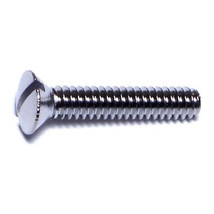 #10-24 x 1&quot; Brass Slotted Oval Head Machine Screws (15 pcs.) - £9.19 GBP