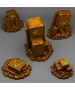 3D Printed Fantastic Plants and Rocks Ancient Magic Stones 28mm - 32mm D&amp;D - $26.43 CAD+