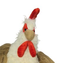 Mary Meyer Plush Rooster Chicken Stuffed Animal Toy Farmhouse 13&quot; - £9.57 GBP