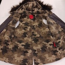 Black Mountain Peak Girls/Women's Brown Vest Size Medium Faux Fur Lined Hoodie image 8