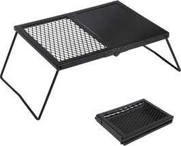 Designed For Outdoor Bbq Picnics, This 17-Inch Folding Campfire Grill Gr... - £38.20 GBP