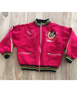 Disney Park Shanghai CHINA Red Mickey Mouse Children&#39;s Jacket Size 4-6* ... - £19.71 GBP