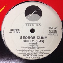 [SOUL/FUNK/JAZZ]~NM 12&quot;~GEORGE DUKE~Guilty~[3:45]~Part 2~[2:42]~[1989~WLP] - £6.32 GBP