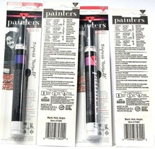 4 Count Elmers Permanent Streak Free Fast Drying Easy To Use Black Paint Markers - £20.53 GBP