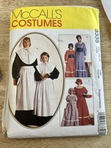 McCalls 8335 1800s Pilgrim Prairie Peasant Misses Girls Costume pattern UNCUT FF - £12.44 GBP