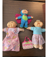 Lot of 3 Cabbage Patch Kids/baby Dolls 1990 First Edition, 1983, 2015