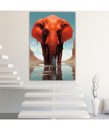 ElephantCanvas Painting Wall Art Posters Landscape Canvas Print Picture - $18.89 CAD+