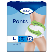 TENA Pants Plus 8 Pack – Large - £92.64 GBP