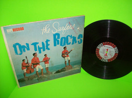 The Surfers On The Rocks Vinyl LP Record 1959 Vintage PROMO Stamped Mono - £10.64 GBP