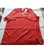 Adidas Mens Mono Jersey Polo Lush Red/White Size Large - £16.87 GBP