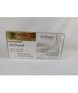 Delfanti Milano Collagen 24K Anti-Aging Day/Night Cream Duo 1.7 oz/50 ml... - £31.28 GBP