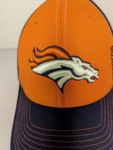 Denver Broncos Reebok Sideline Hat Cap Nfl Trucker Mesh Flex Fit Mens L/XL Horse - £19.68 GBP