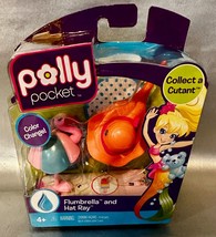 Polly Pocket Splashtopia Cutants 2 Pack ~ FLUMBRELLA And HAT RAY ~T3548 NEW - £10.11 GBP