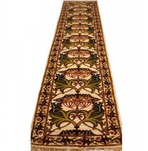 Dazzling 2x13 Hand-knotted William Morris Runner PIX-15007 - £684.06 GBP