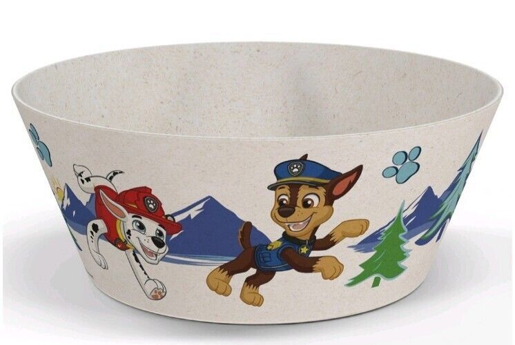 Zak Designs ~ Four (4) ~ NICKELODEON PAW PATROL ~ 22 Oz ~ Melamine 6&quot; Bo... - $26.18