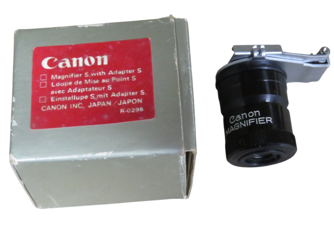 Canon Magnifier S with Adapter S for AE-1 &amp; A-1 Cameras w/ Box - $34.60