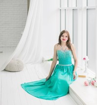  Made to order, Guests wedding dress, Chiffon Wedding Dress , prom dress... - $299.00