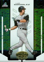 2004 Leaf Certified Materials Luis Gonzalez 124 Diamondbacks - $1.00