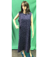 JOSEPHINE CHAUS Purple Floral Swirl Maxi Sleeveless Dress size 18 - €15,35 EUR