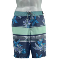 Trinity Swim Shorts Floral Medium Length Board-shorts/ Trunks Men&#39;s Size... - £7.18 GBP