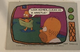 The Simpsons Trading Card 1990 #27 Bart Simpson Homer - £1.54 GBP