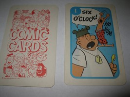 1972 Comic Card Board Game Piece: Beetle Bailey Cartoon Card #1 - £1.96 GBP