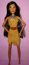 Disney Store Classic Collection Pocahontas Dressed 11&quot; HTF Doll Loose for Play  - £15.69 GBP