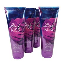 4 Dark Kiss Body Cream Bath Body Works Ultra Shea Cocoa Butter 24 Hour M... - £31.13 GBP