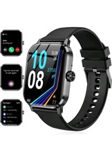 Smart Watch for Men and Women, 1.96&quot; HD Fitness Tracker with Bluetooth C... - $34.24 CAD