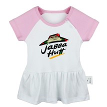 Jabba Hutt Pizza Hut Parody Newborn Baby Dress Toddler 100% Cotton Clothes - £10.45 GBP