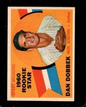 1960 Topps #123 Dan Dobbek Exmt Senators Rs *X103615 - £2.75 GBP