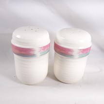 Treasure Craft Mirage Southwest Pattern Ceramic Salt and Pepper Shakers - £15.46 GBP