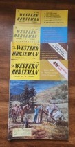 Western Horseman Magazine Mixed Lot Of 4 From The 70&#39;s Anniversary Advertising  - £27.45 GBP