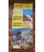Western Horseman Magazine Mixed Lot Of 4 From The 70&#39;s Anniversary Adver... - £27.25 GBP