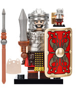 Ancient Rome Roman Soldier Throwing Pilum Minifigures Minifigs Toy Gift - $4.99
