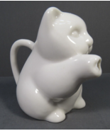 Cat Kitty Mini Creamer White Paw Spout  Ceramic 3&quot; HIC Japan - £6.07 GBP