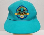 Vintage Team Napa Diving Force Teal Blue Rope Nylon Snapback Hat Cap - £40.93 GBP