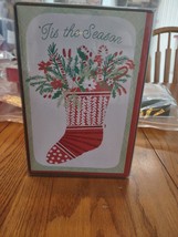 American Greetings &quot;Tis The Season&quot; 16 Cards And Envelopes Christmas - £16.67 GBP
