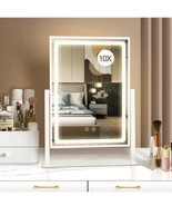 Makeup Mirror with Lights Lighted Hollywood Vanity Makeup Mirror Smart Touc - $19.79