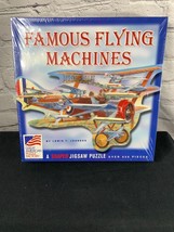 New &amp; Sealed Puzzle 650 Pieces Famous Flying Machines - $20.25
