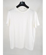 Theory Mens T-Shirt White SS Gaskell N Nebulous Cotton M Peru - £38.98 GBP