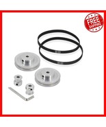 Precision GT2 Pulleys 20&amp;80 Teeth with 250mm Timing Belt for Exact Perfo... - $557.39 MXN