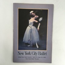 1985 New York City Ballet Walpurgisnacht Ballet at New York State Theatre - $33.25