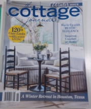the cottage journal winter issue 2021 warm up with rustic elegance paperback - £3.87 GBP