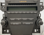2007-2009 Leuxs ES350 AM FM CD Player Radio Receiver OEM B04B56018 - £100.34 GBP