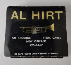 Al Hirt unstuck Matchbook New Orleans, Louisiana - $6.88